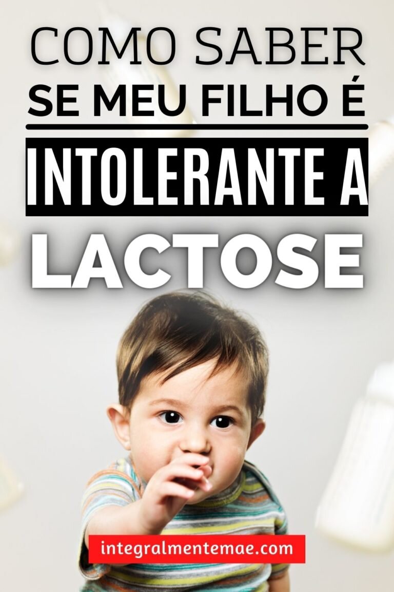 como saber se meu filho é intolerante a lactose?