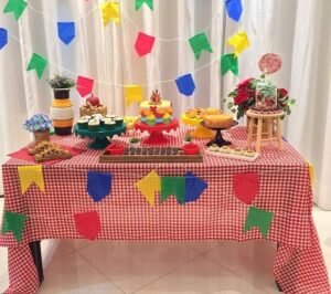 Decoração Festa Junina + Comidas Típicas