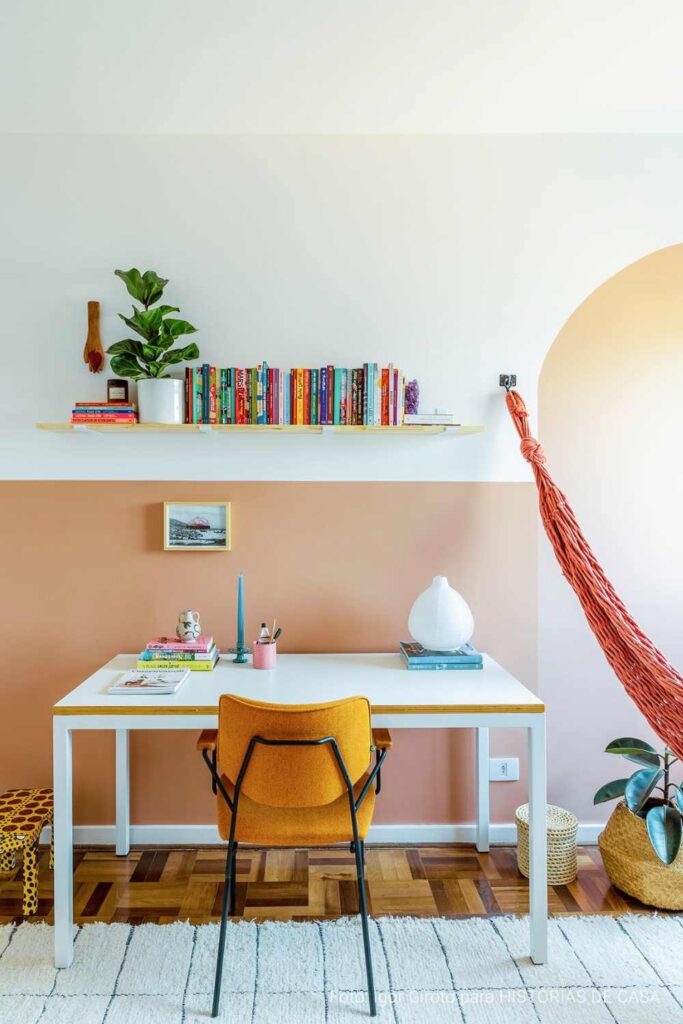cores vibrantes escritório em casa (1)