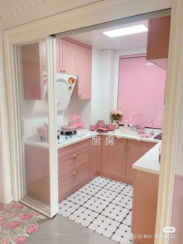 cozinha cor de rosa 2
