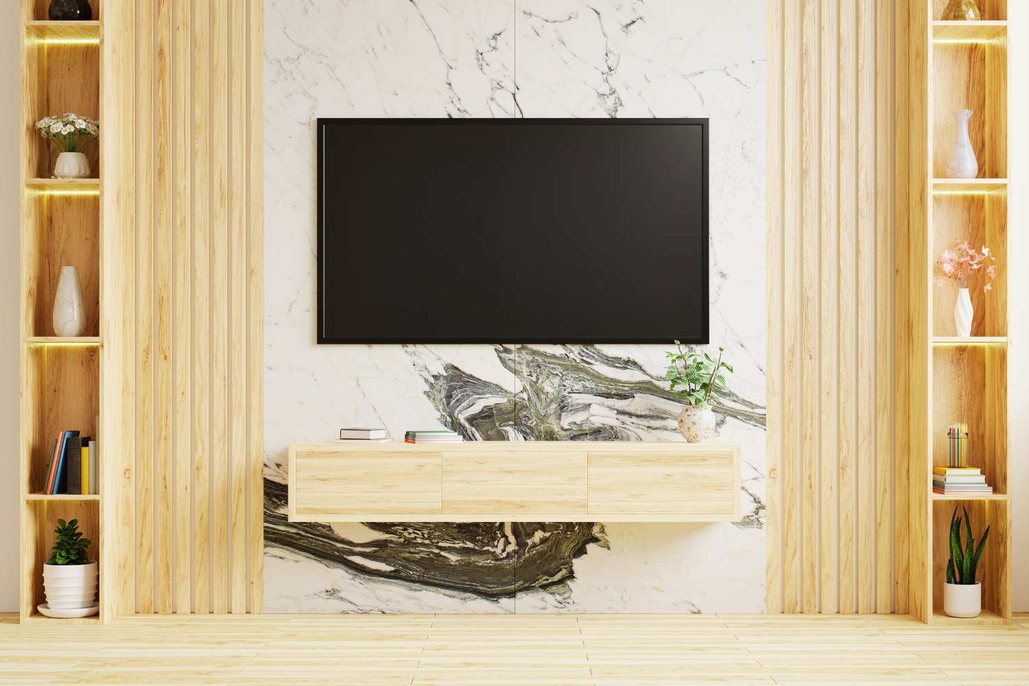 30 inspirações de como ter uma sala de TV planejada