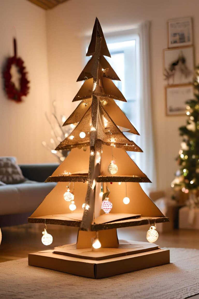 +30 Ideias de Árvore de Natal DIY para Fazer com as Crianças que você ...