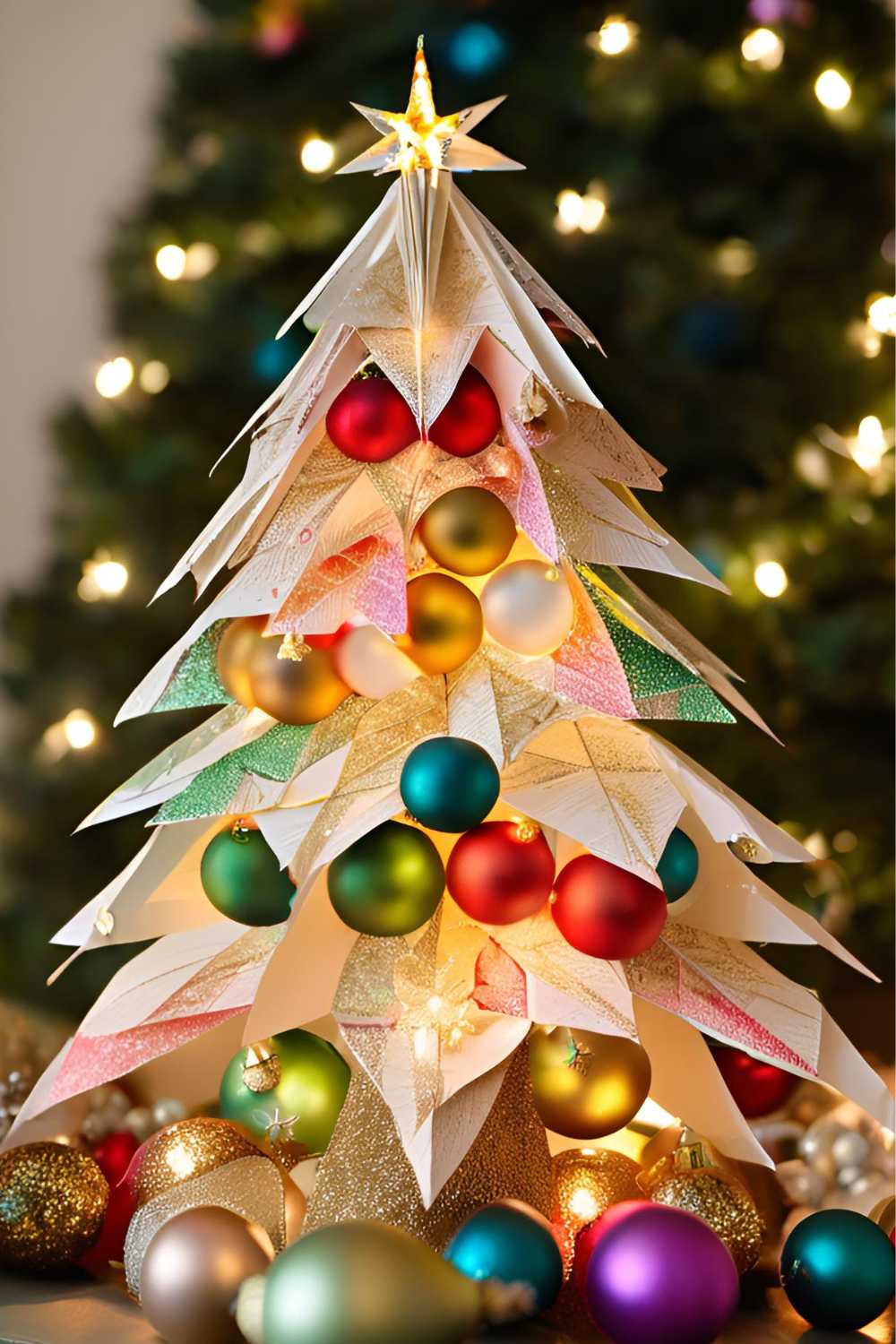 +30 Ideias de Árvore de Natal DIY para Fazer com as Crianças que você ...